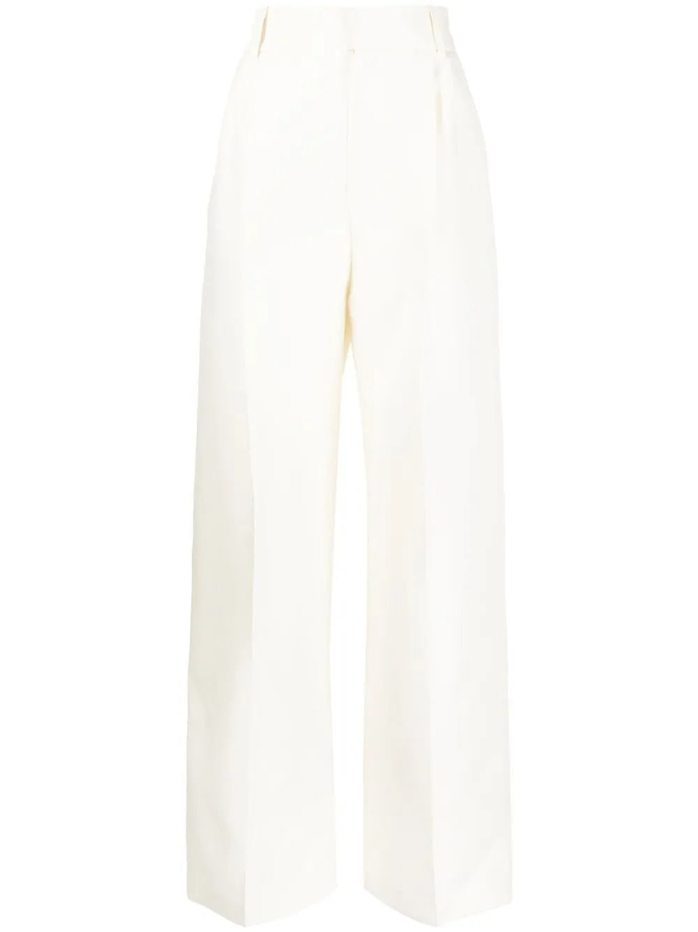 Pleat-Detail Tailored Trousers