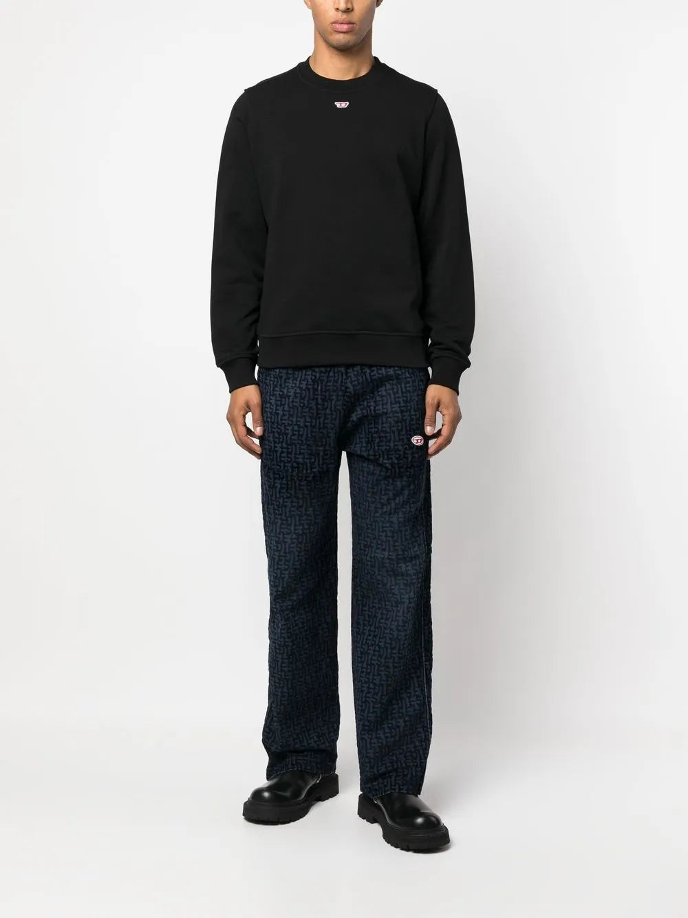 Logo-Patch Detail Sweatshirt