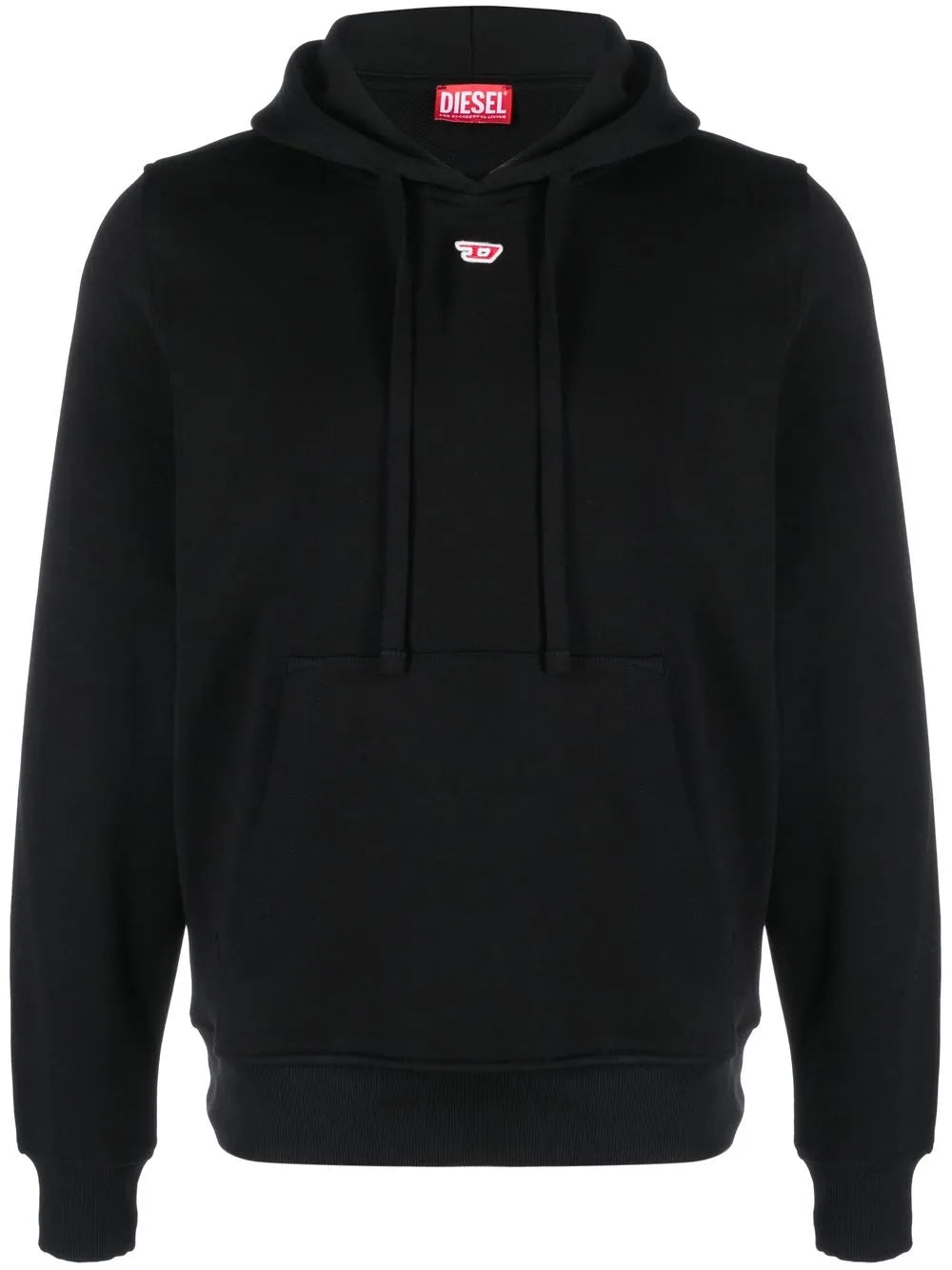 Logo-Patch Detail Hoodie