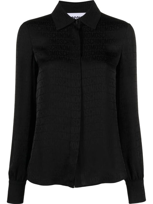 Monogram-Print Shirt