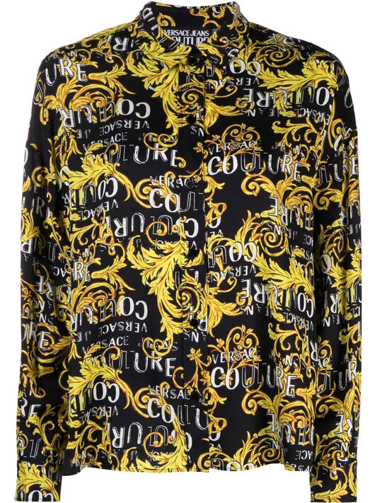 Baroque Logo-Print Shirt