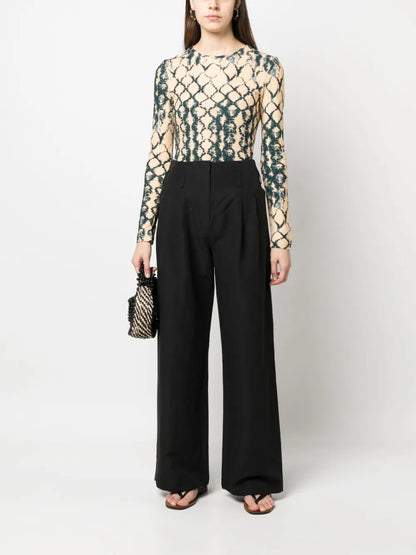 Wide-Leg Trousers
