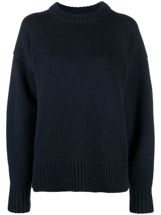 Puff-Sleeved Knit Sweater