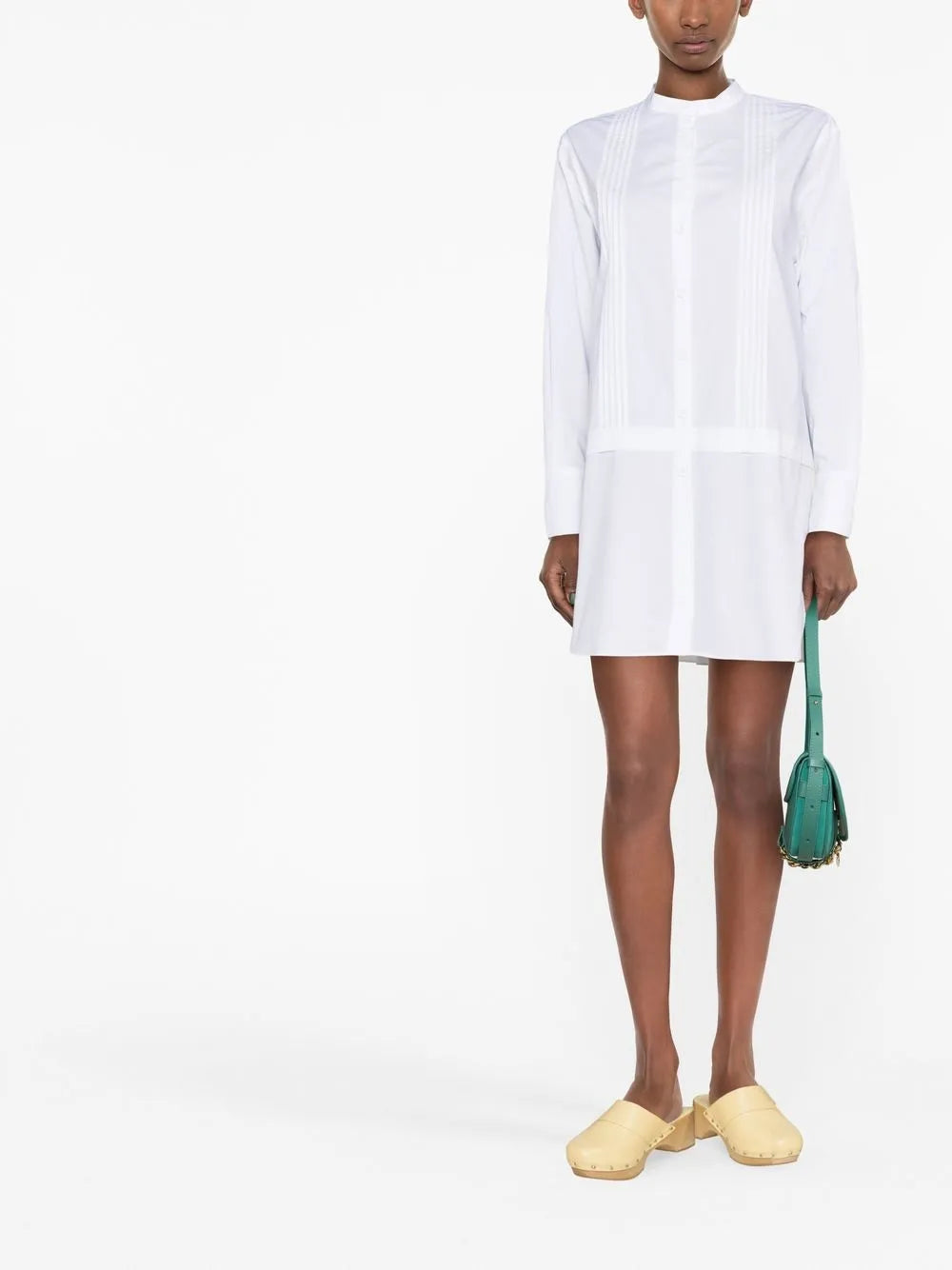 Long-Length Cotton Shirt