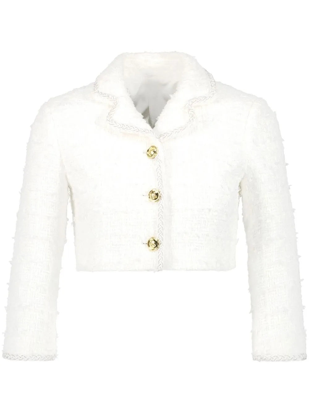 Cropped Tweed Jacket