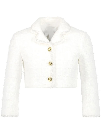 Cropped Tweed Jacket