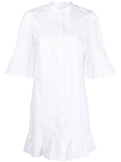 Cotton Short Shirt Dress