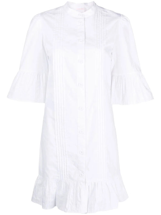 Cotton Short Shirt Dress