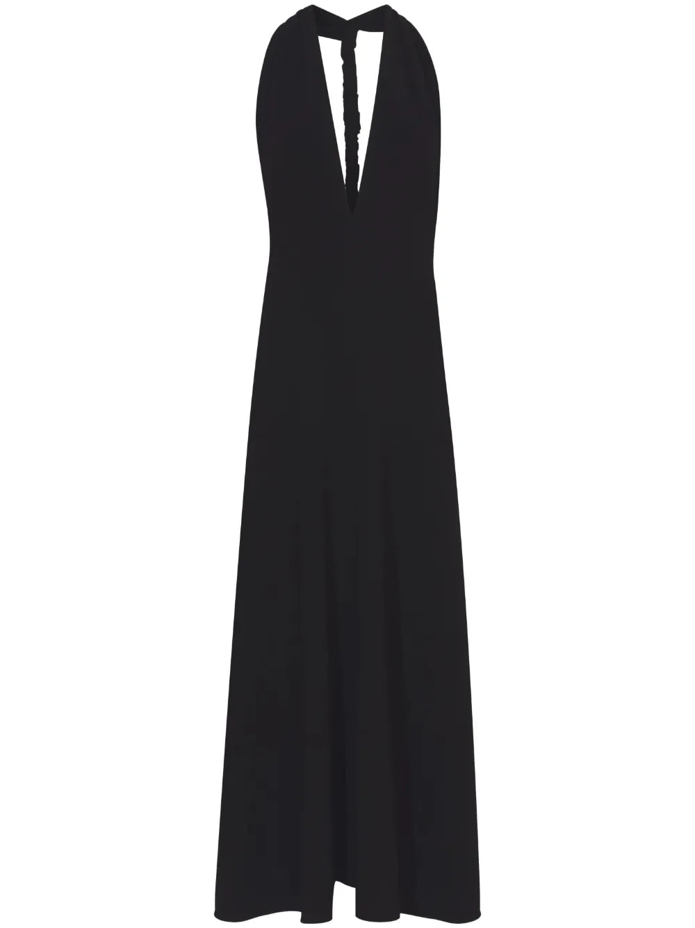 Matte Crepe Twist Back Dress