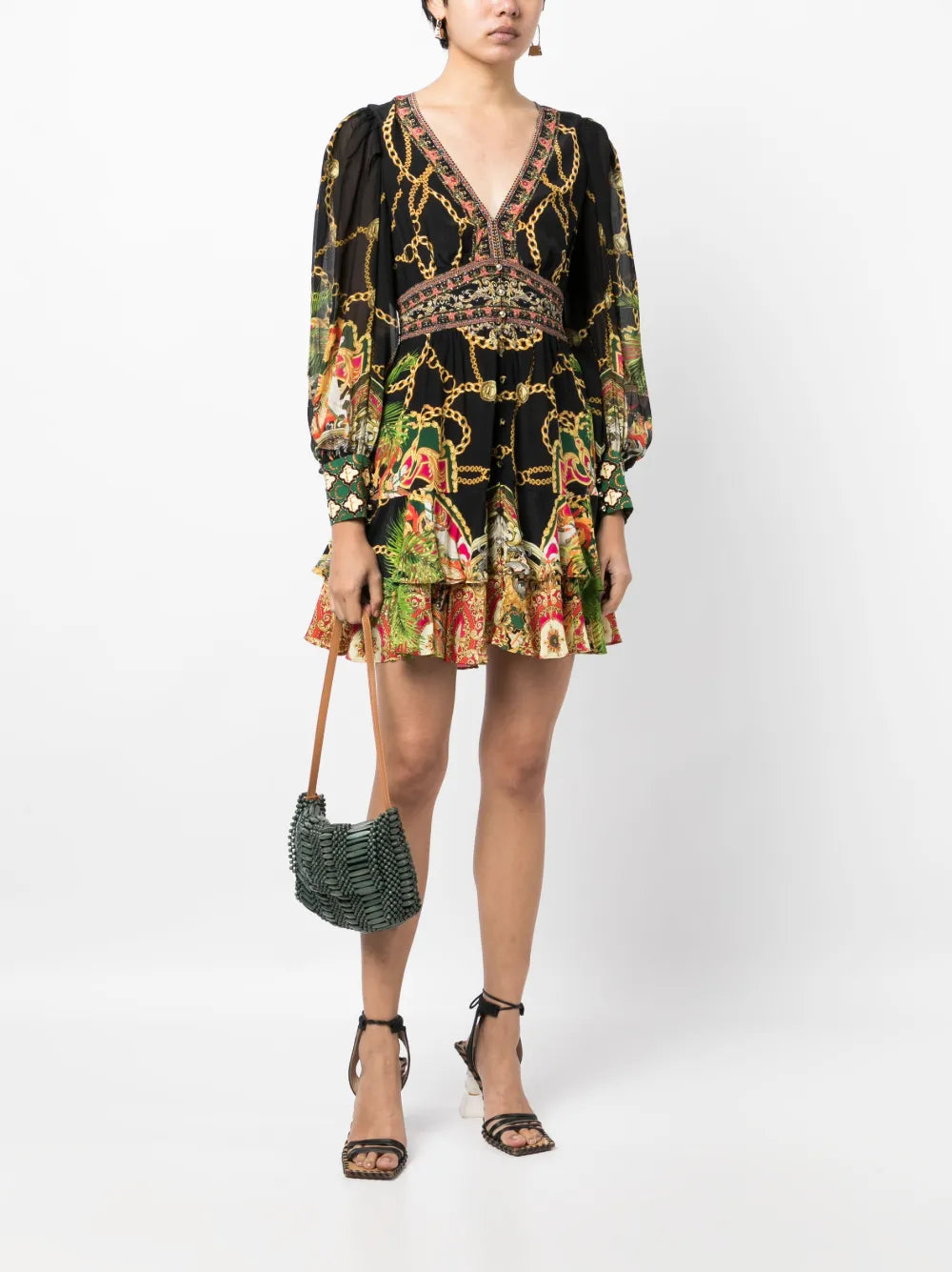 Jealousy And Jewels Silk Dress