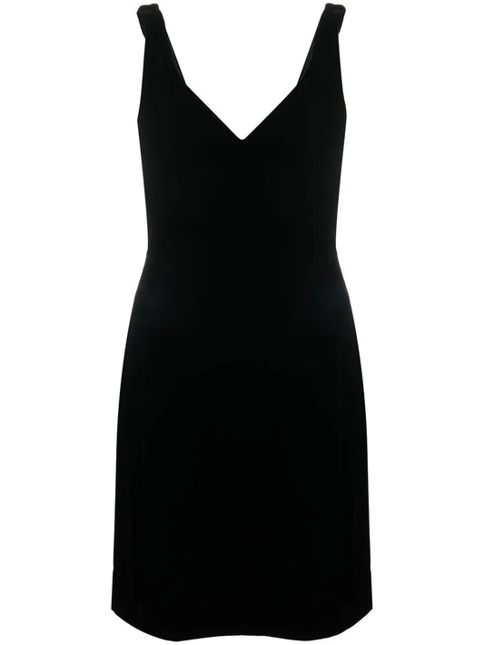 V-Neck Sleeveless Dress