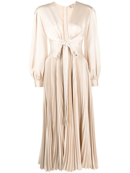 Long-Sleeve Midi Dress