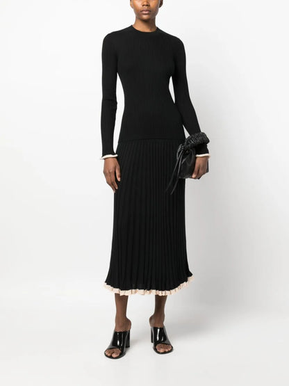 Silk Cashmere Long Sleeve Top