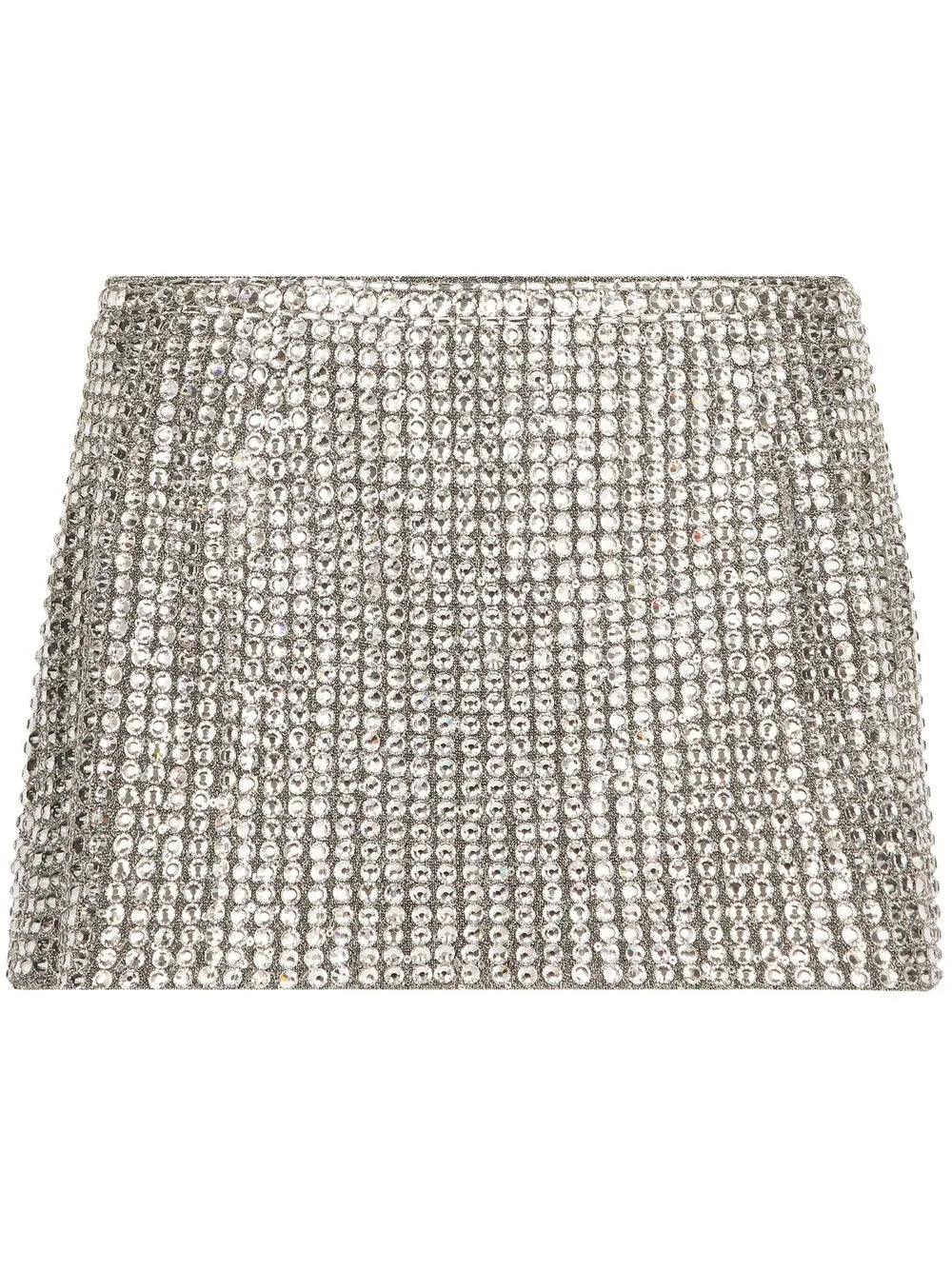 Kim Dolce&Gabbana Rhinestone-Embellished Miniskirt