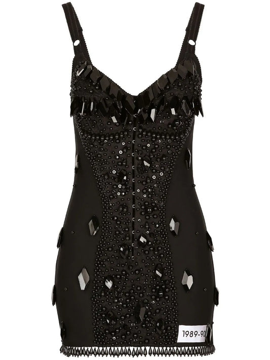 Kim Dolce&Gabbana Embroidered Minidress