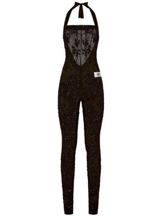Kim Dolce&Gabbana Embroidered Jumpsuit