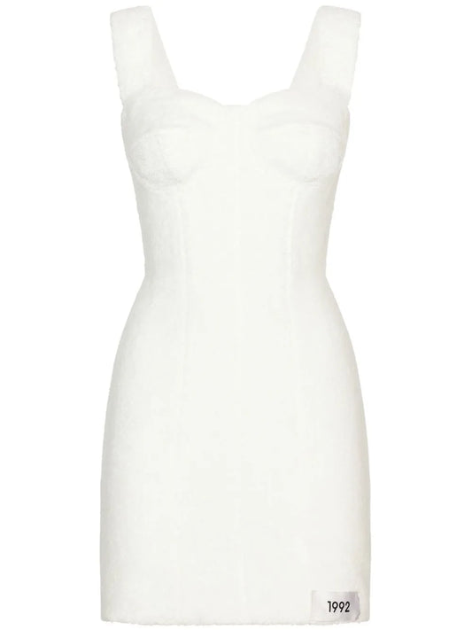 Kim Dolce&Gabbana Terrycloth Minidress