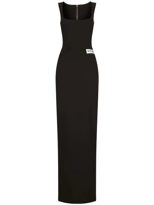 Kim Dolce&Gabbana Milano-Rib Maxi Dress