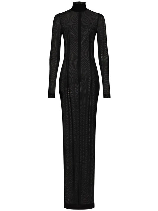 Kim Dolce&Gabbana Tulle Maxi Dress