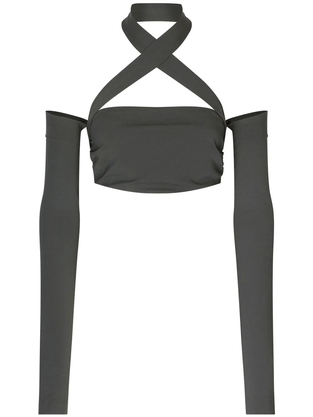 Kim Dolce&Gabbana Halterneck Crop Top