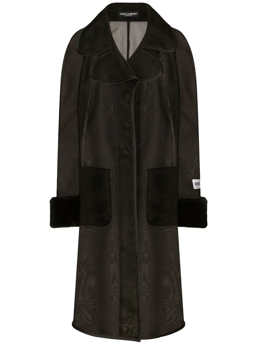 Kim Dolce&Gabbana Organza Trench Coat