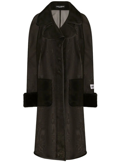 Kim Dolce&Gabbana Organza Trench Coat