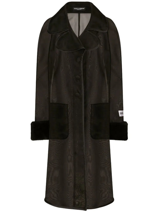 Kim Dolce&Gabbana Organza Trench Coat