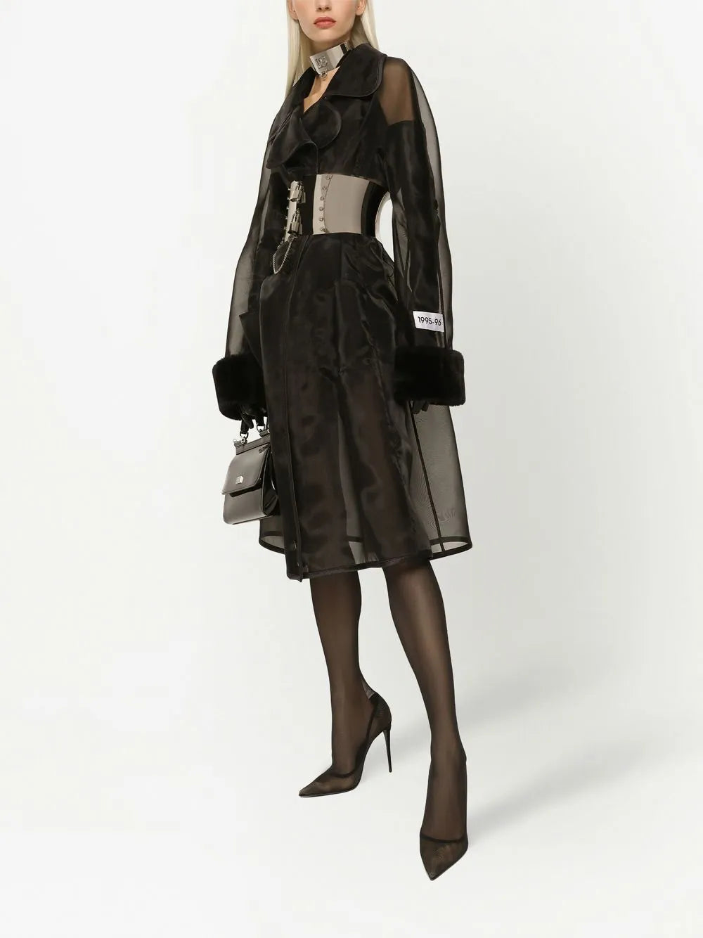 Kim Dolce&Gabbana Organza Trench Coat