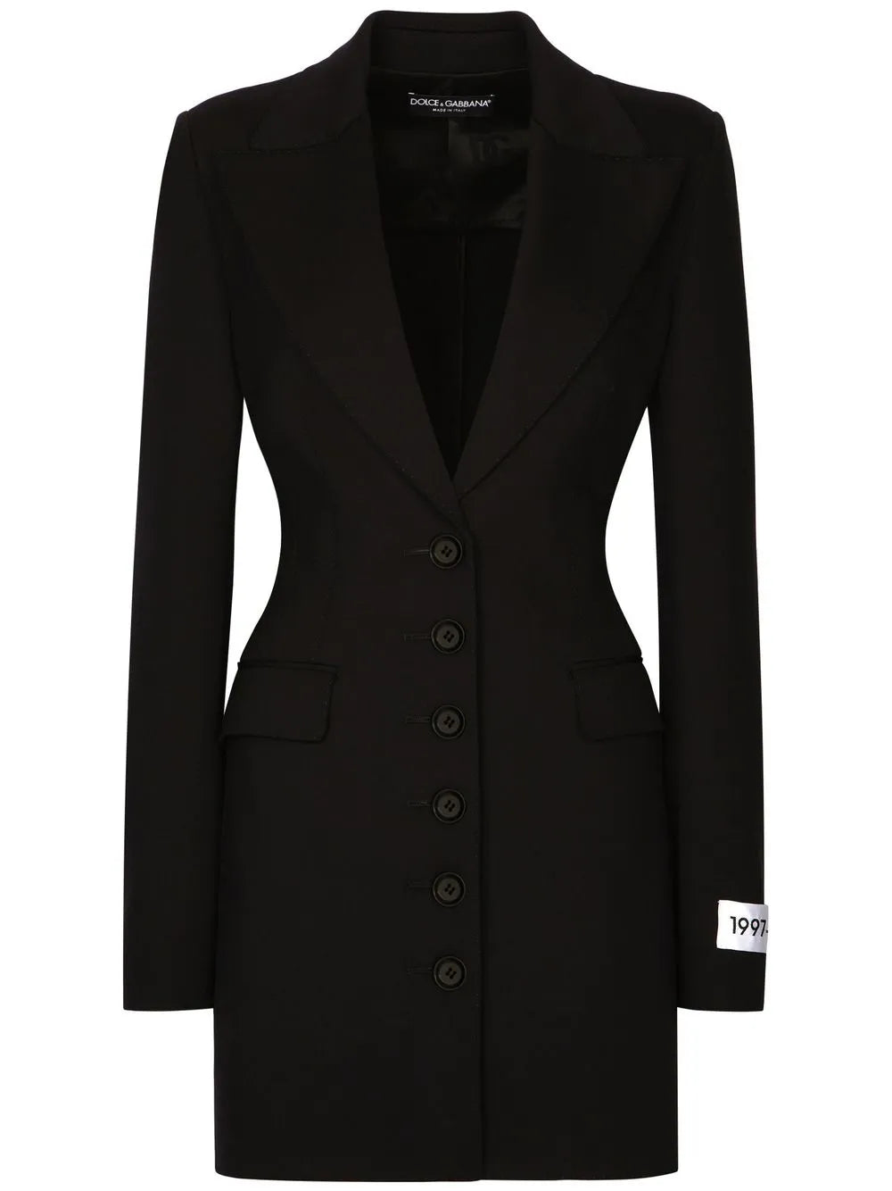 Kim Dolce&Gabbana Fitted Peak-Lapel Blazer
