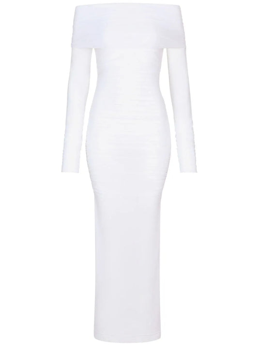 Kim Dolce&Gabbana Tulle Midi Dress
