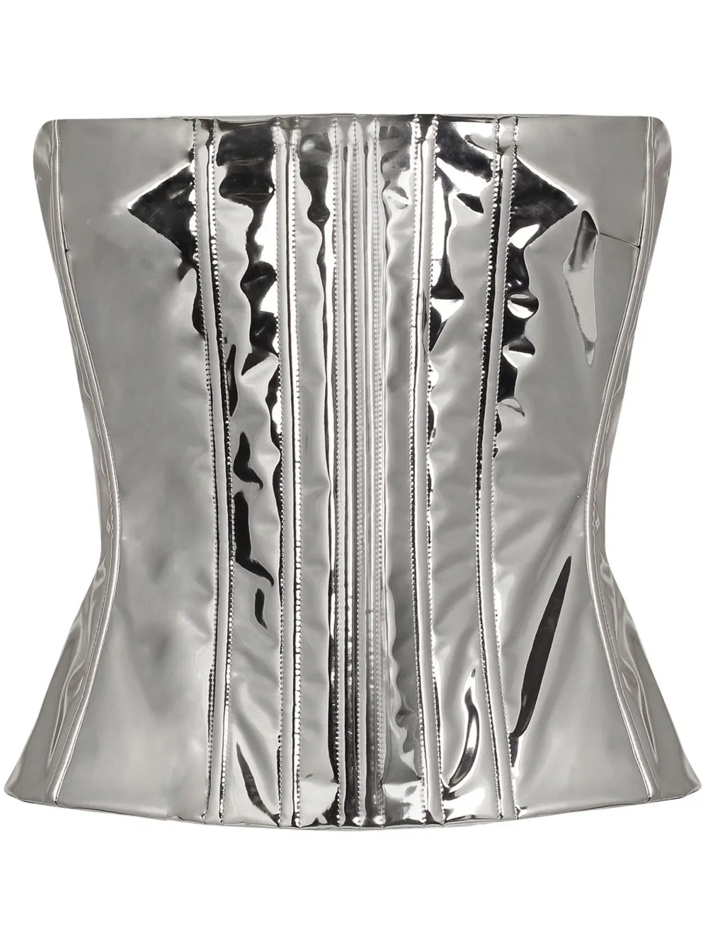Kim Dolce&Gabbana Satin Corset Top