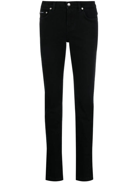Logo-Patch Denim Jeans