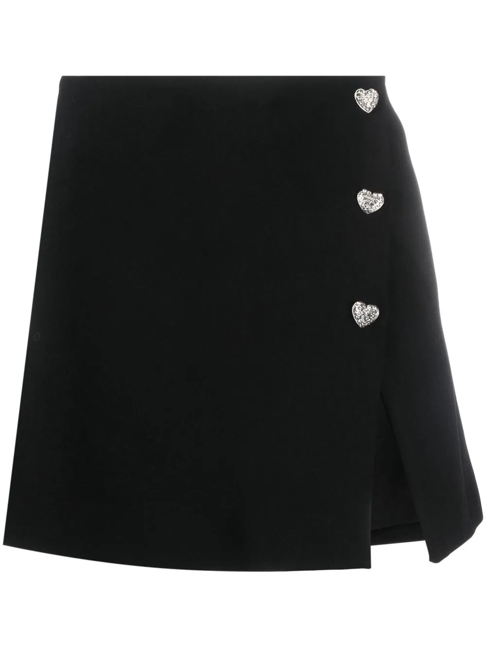 Crystal-Embellished A-Line Miniskirt