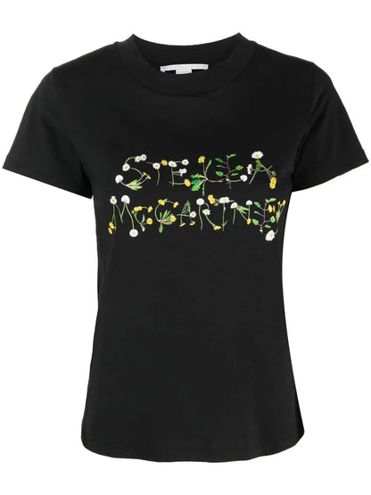 Dandelion Logo-Print T-Shirt