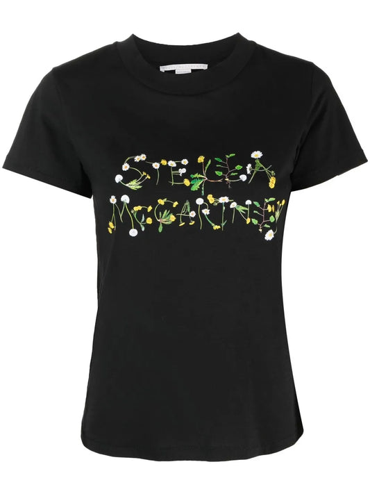 Dandelion Logo-Print T-Shirt