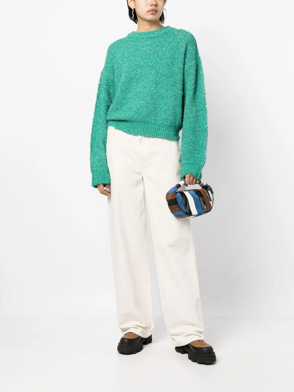 High-Rise Wide-Leg Jeans