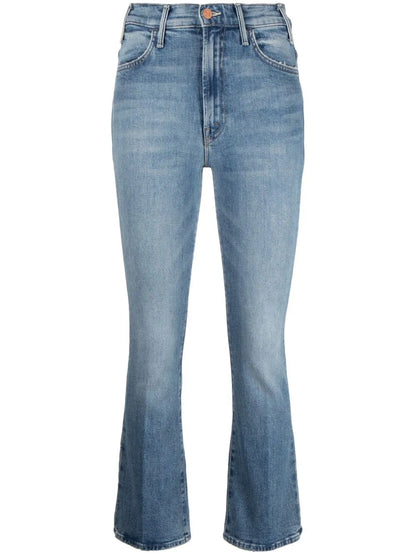 Cropped High-Rise Jeans