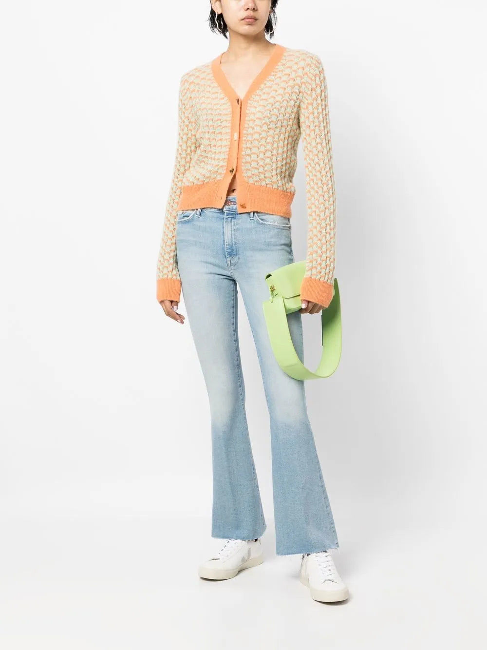 Straight-Leg Flared Jeans