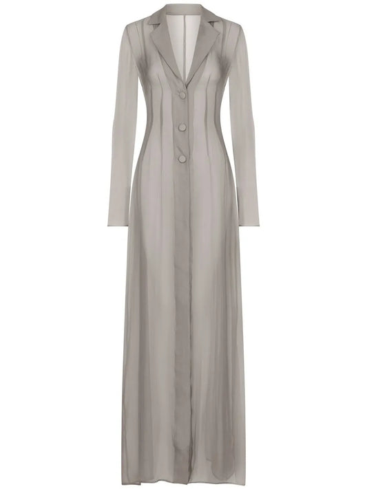 Kim Dolce&Gabbana Silk Duster Coat