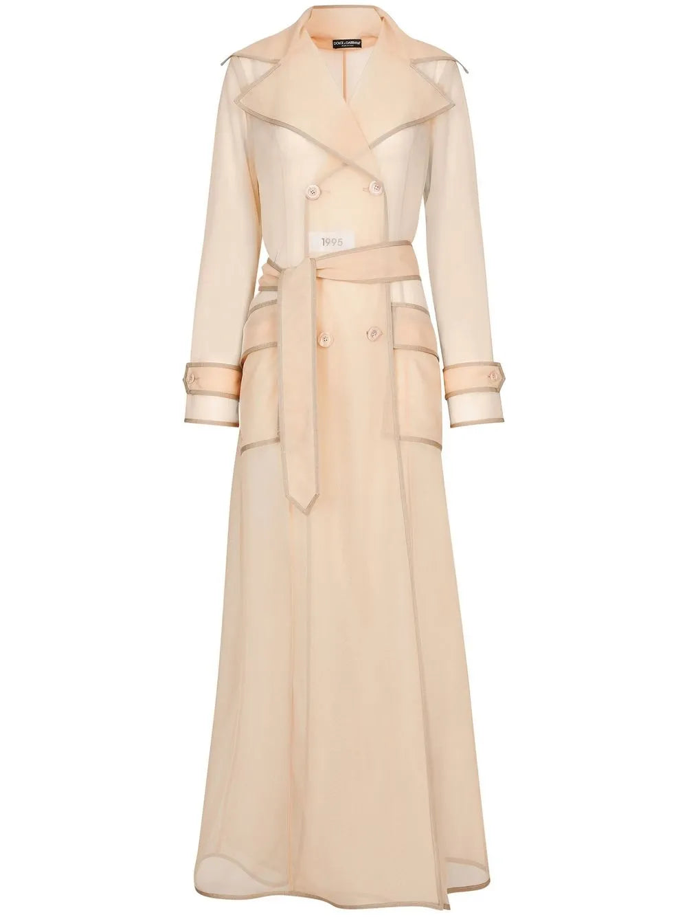 Kim Dolce&Gabbana Belted Trench Coat