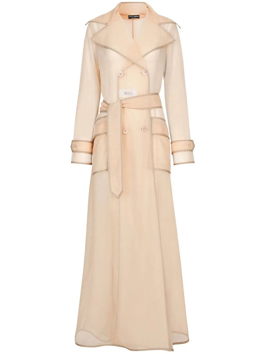 Kim Dolce&Gabbana Belted Trench Coat