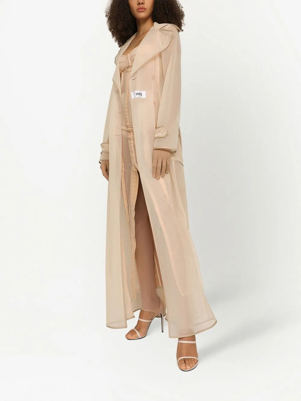 Kim Dolce&Gabbana Belted Trench Coat