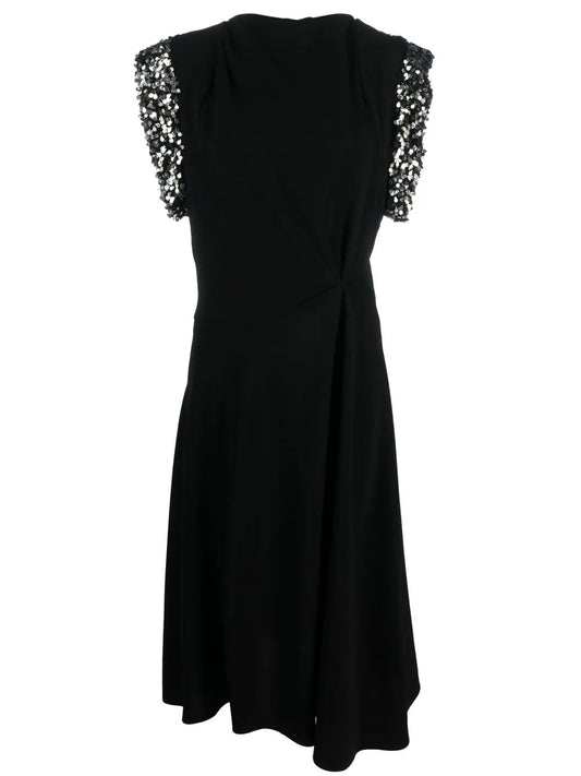 Leronia Sequin-Embellished Midi Dress