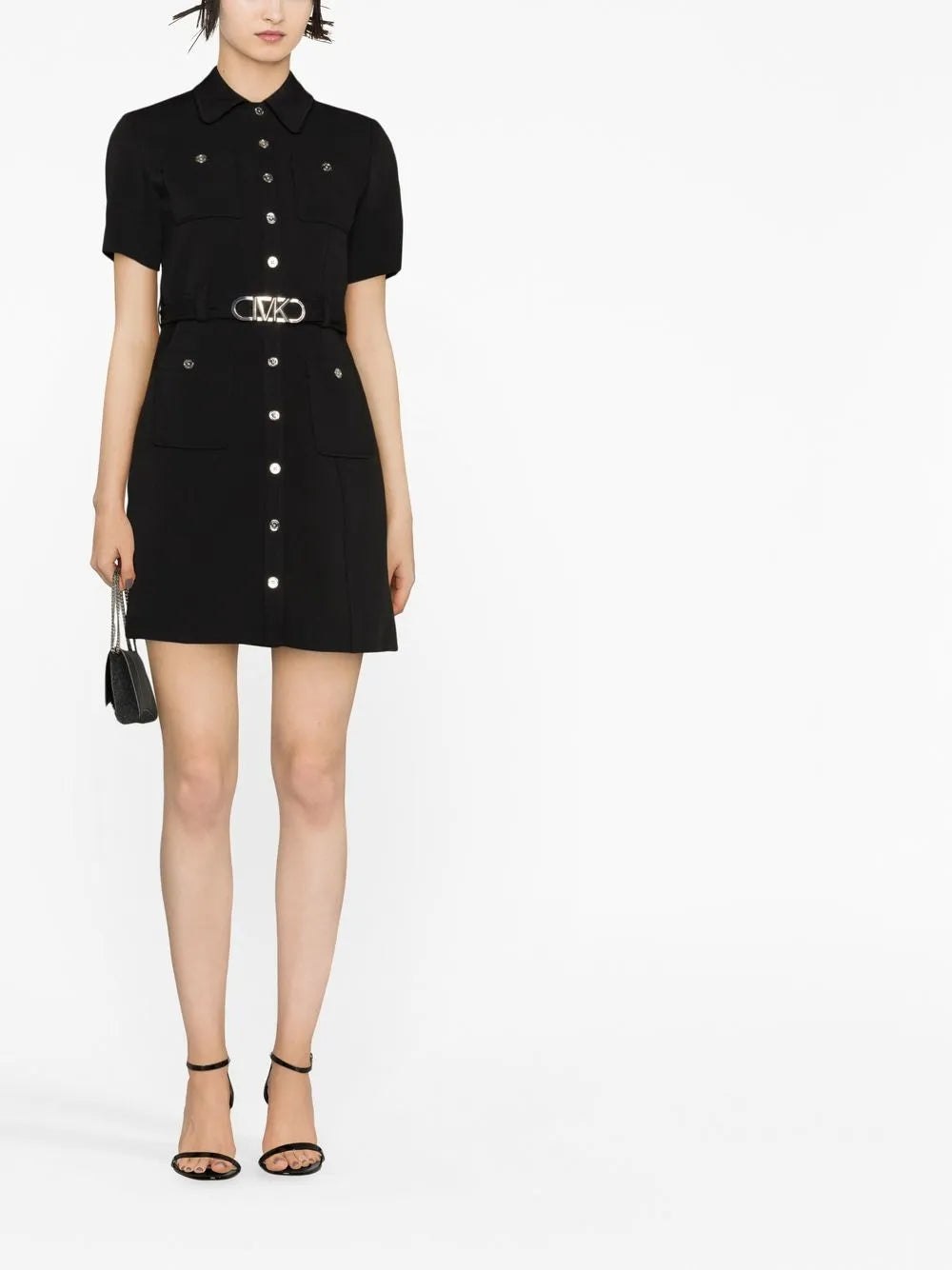 Belted Shirt Dress