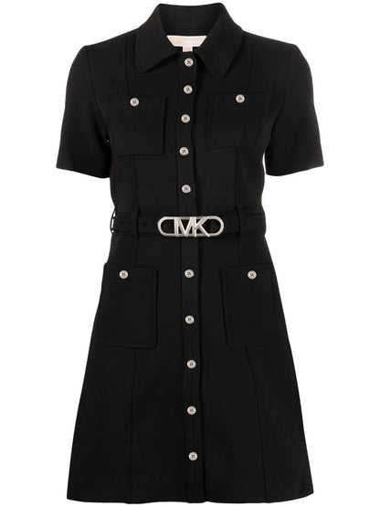 Belted Shirt Dress