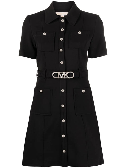 Belted Shirt Dress