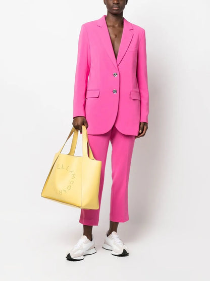 Cropped Tailored Trousers