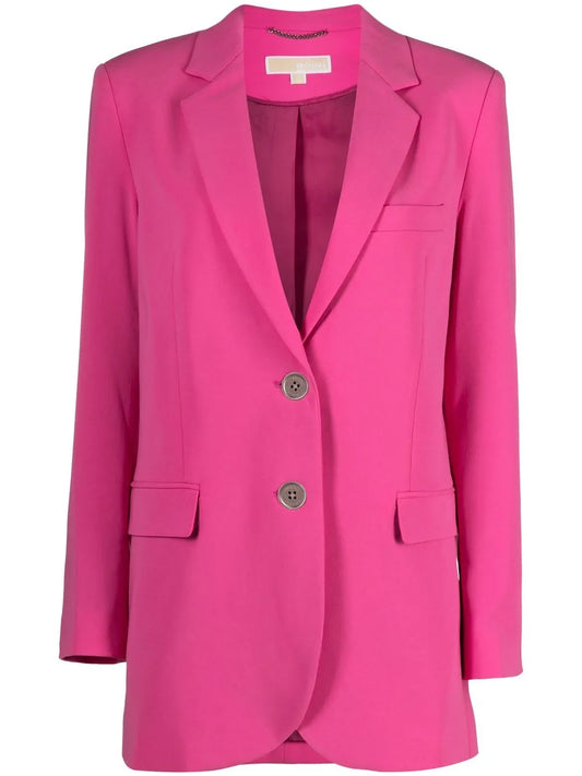Single-Breasted Wool Blazer