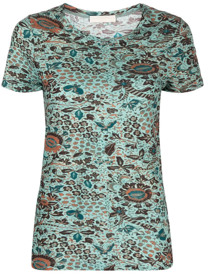 Estelle Short-Sleeve Cotton T-Shirt