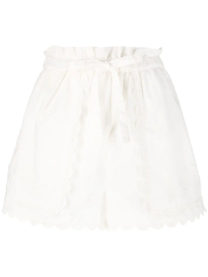 Nellie Embroidered Shorts